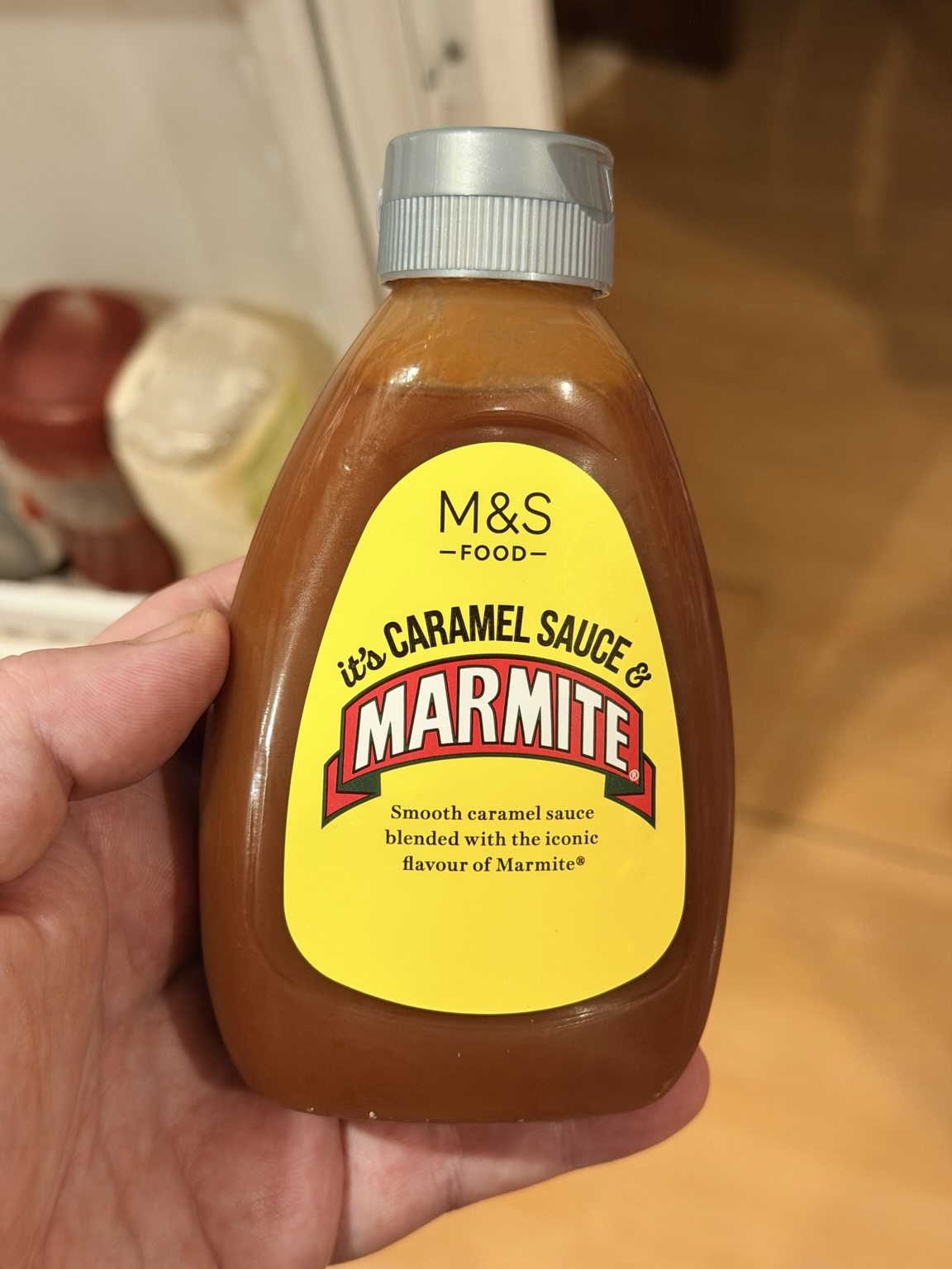 Caramel sauce with Marmite